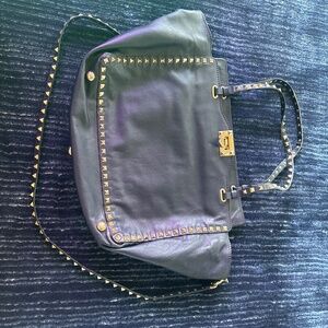 Authentic Valentino Rockstud in navy blue
